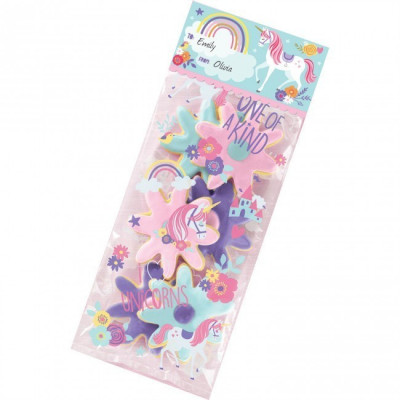 Pack 20 Sacos Brinde Unicornio Personalizaveis