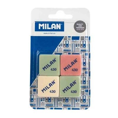 Pack 4 Borrachas  Milan 430