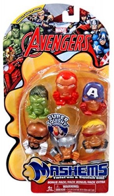 Pack 6 figuras MashEms Marvel Avengers