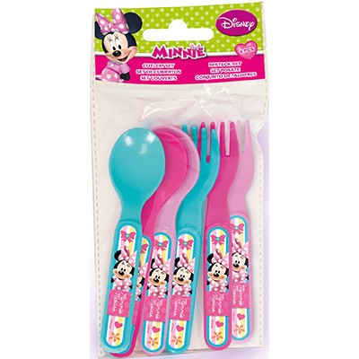 Pack 6 talheres Picnic Disney Minnie