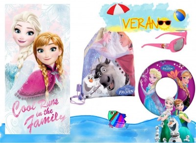 Pack Acessórios Praia Frozen Disney