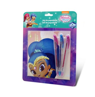 Pack papeleira 4 peças Shimmer e Shine