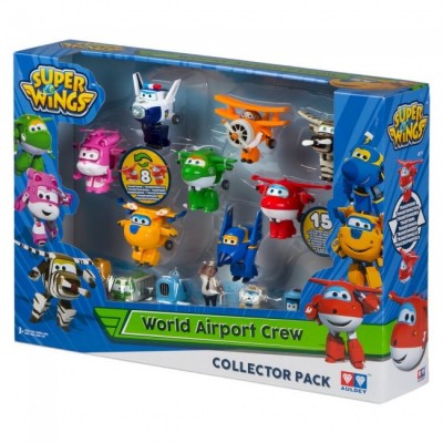 Pack Super Wings 15 Figuras (inclui 8 transformáveis)