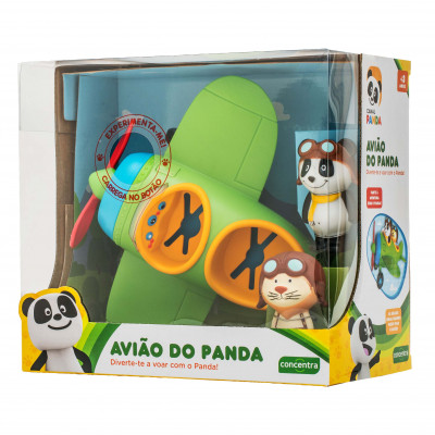 Panda Avião com Figuras