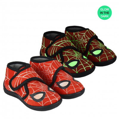 Pantufa Bota Baby Spiderman Brilha no Escuro