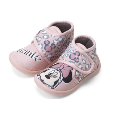 Pantufa Bota Bebé Minnie