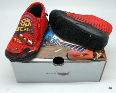 Pantufas Cars vermelho
