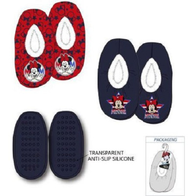 Pantufas Pelo Antiderrapantes Minnie Sortido