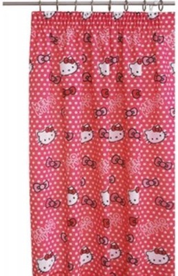 Par de Cortinas Hello Kitty