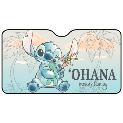 Para Sol Frontal Stitch Disney