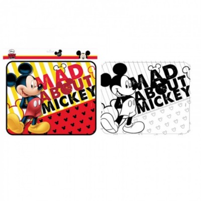 Parasol lateral + poster pintar Mickey