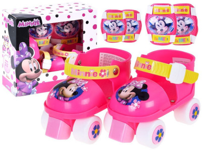 Patins + Proteções Minnie Disney