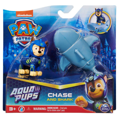 Patrulha Pata Aqua Pups - Chase e Tubarão