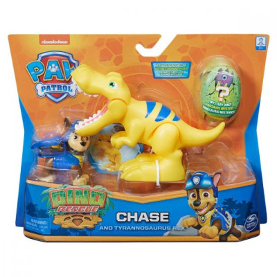 Patrulha Pata Dino Rescue - Chase e Dinossauro