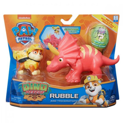 Patrulha Pata Dino Rescue - Rubble e Dinossauro