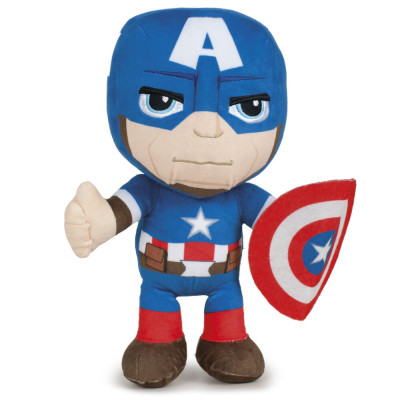 Peluche Capitão América Avengers 30cm