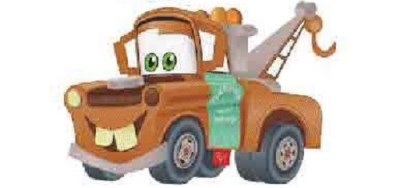 Peluche Cars Tow Mater 17cm