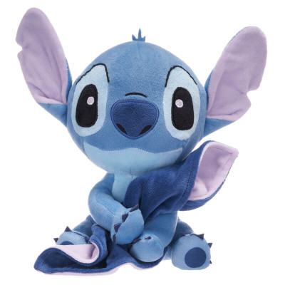 Peluche com Manta Stitch Disney 21cm