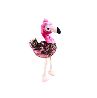 Peluche Flamingo Lantejoulas 40cm