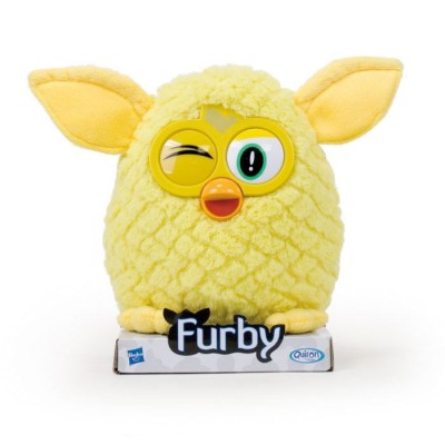 Peluche Furby Soft amarelo 20cm