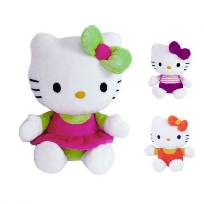 Peluche Hello Kitty 14 Cm 3 Sortidos