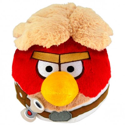 Peluche Luke Skywalker Angry Birds Star Wars 13cm