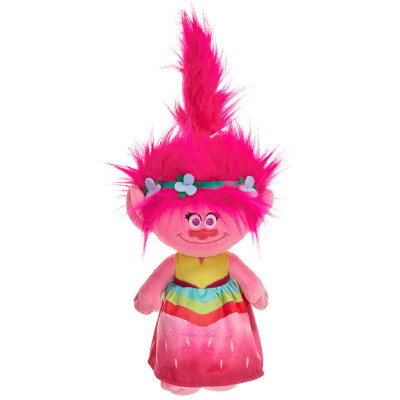 Peluche Poppy Morango Trolls World Tour 17cm