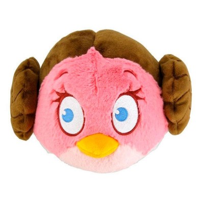 Peluche Princesa Leia Angry Birds Star Wars 15cm