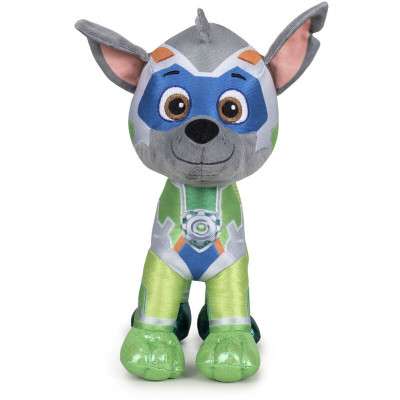 Peluche Rocky Patrulha Pata Super Paws Mighty Pups 19cm