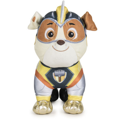 Peluche Rubble Patrulha Pata Super Paws Mighty Pups 27cm