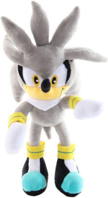 Peluche Silver The Hedgehog Sonic 30cm