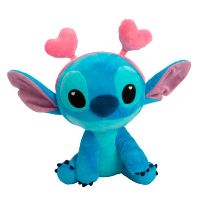 Peluche Stitch Corações Disney 25cm