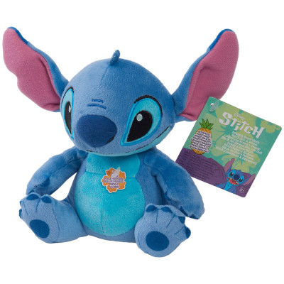 Peluche Stitch Perfumado com Som 15cm