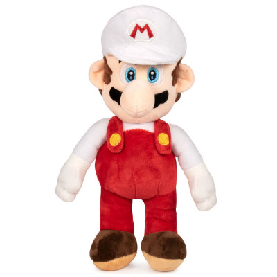 Peluche Super Mario Branco - Super Mario Bros 35cm