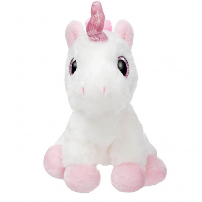 Peluche Unicórnio Aurora 18cm