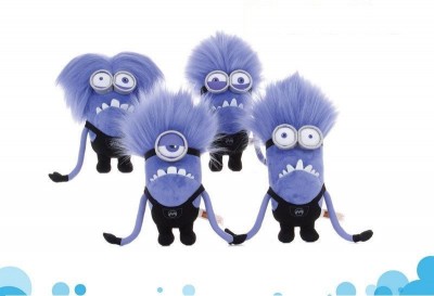 Peluches Minions Roxos 30cm