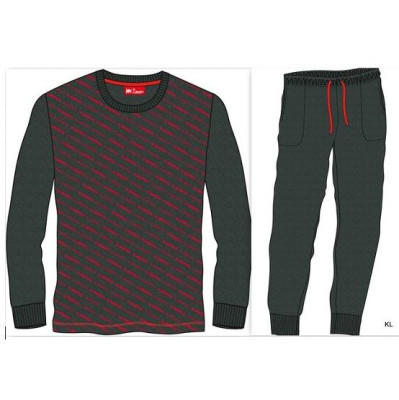 Pijama Algodão Preto S. L. Benfica