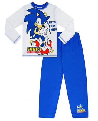 Pijama Algodão Sonic The Hedgehog