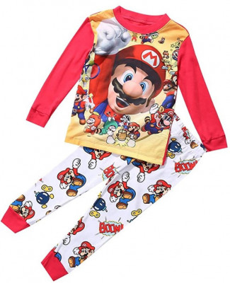Pijama Algodão Super Mario Bros