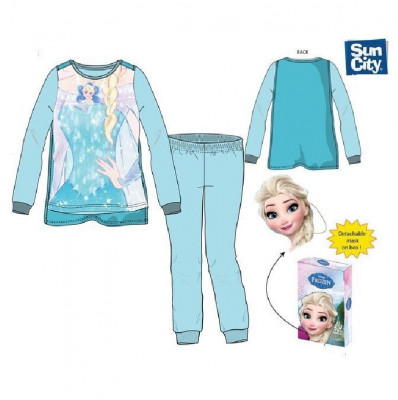 Pijama Azul micro-polar Elsa Frozen