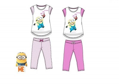 Pijama Cavas Minions 4 Und
