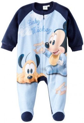 Pijama macacão polar bebé Mickey