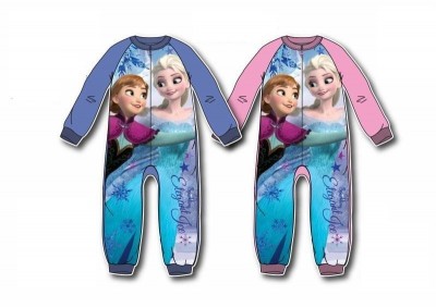 Pijama polar inteiro Frozen, sortido