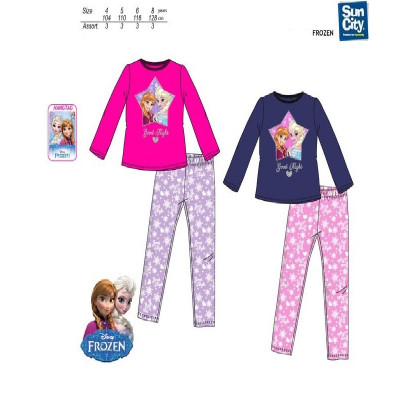 Pijama Sortido Frozen Coralina