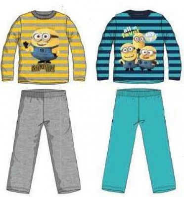 Pijama Veludo  Minions 4 Und.
