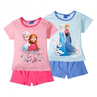 Pijama Verão Frozen Elsa