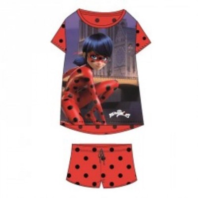 Pijama Verão Ladybug - 12 anos