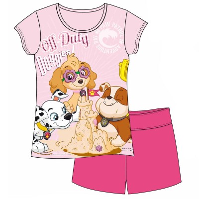 Pijama Verão Patrulha Pata Skye