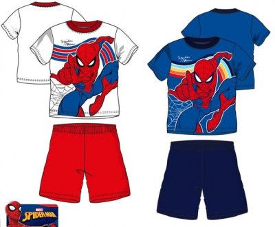 Pijama Verão Spiderman Retro Sortido