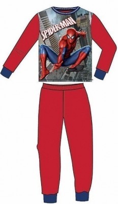 Pijama vermelho manga comprida Spiderman